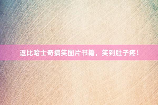 逗比哈士奇搞笑图片书籍，笑到肚子疼！
